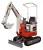 Takeuchi TB210R, 1150 kg